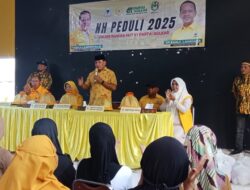 Kunjungi Sinjai, Nurdin Halid bersama Pengurus DPD Golkar Salurkan Ratusan Paket Sembako