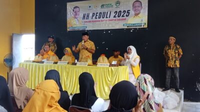 Kunjungi Sinjai, Nurdin Halid bersama Pengurus DPD Golkar Salurkan Ratusan Paket Sembako