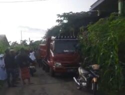 Breaking News: Motor dan Truk Tabrakan di Cambang, Satu Korban Diduga Meninggal Dunia