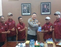 SMSI Sinjai Audiensi dengan Kapolres, Bahas Rakerda dan Perkuat Sinergi Pers–Polri