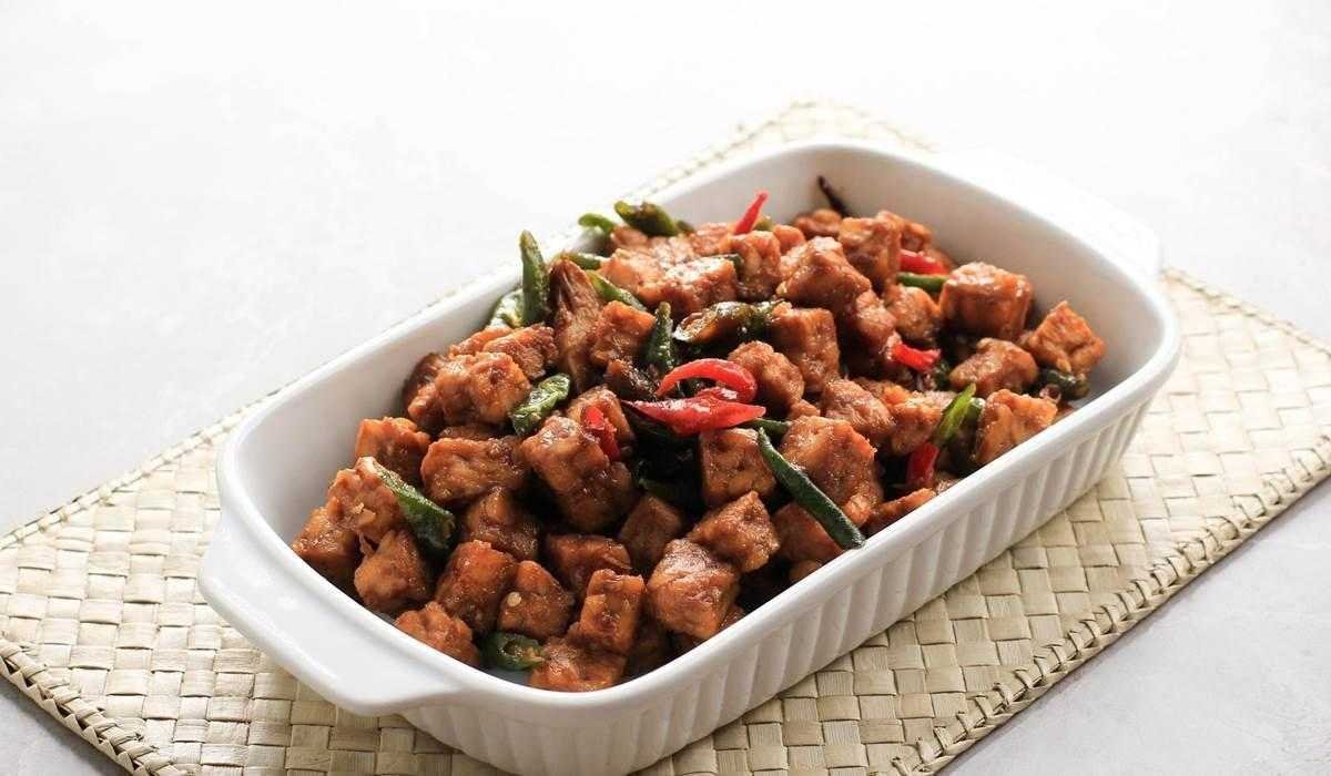 resep tempe orek basah