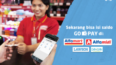 top up gopay di alfamart
