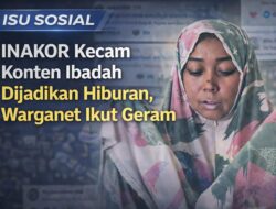 INAKOR Kecam Konten Ibadah Dijadikan Hiburan, Warganet Ikut Geram
