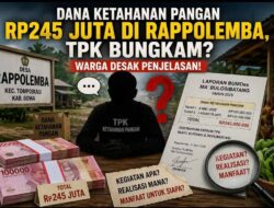 Dana Ketahanan Pangan Rp245 Juta di Rappolemba, TPK Bungkam? Warga Desak Penjelasan!