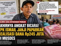 Akhirnya Angkat Bicara! TPK Ismail Janji Paparkan Realisasi Dana Ketahanan Pangan di Musdes