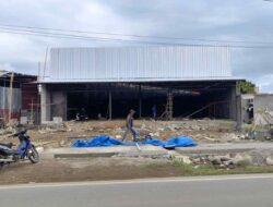 Diduga Tak Berizin,  Bangunan Mirip Supermarket di Barombong Disorot Warga