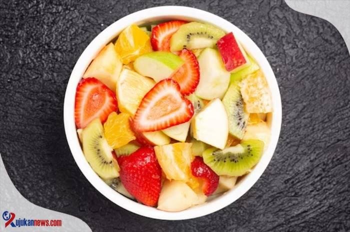 cara membuat salad buah sederhana