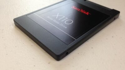 cara pemasangan ssd di laptop