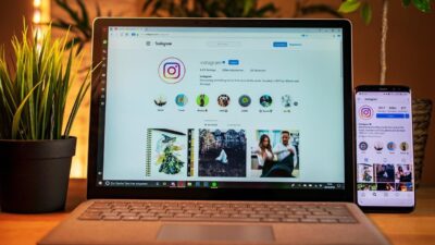 cara simpan foto profil instagram