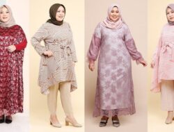 Terkesan Modis tapi Sopan! Ini Dia 4 Model Fashion Untuk Wanita Gemuk Berjilbab yang Kekinian Banget