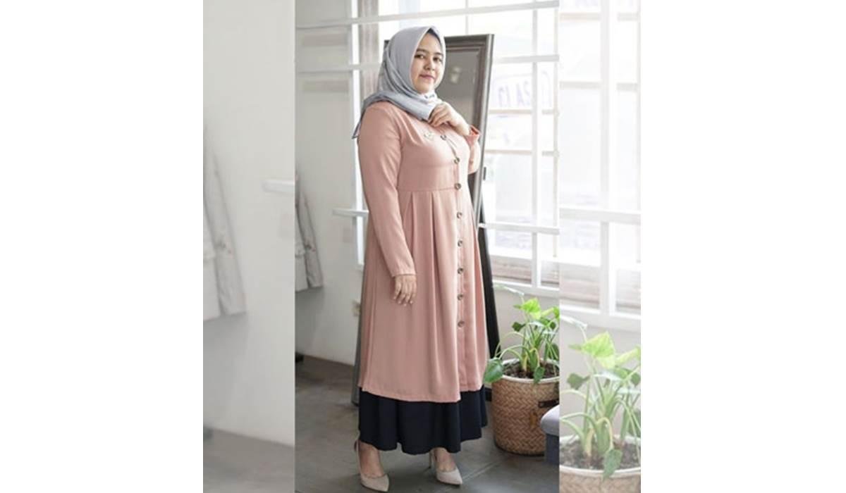 model baju tunik untuk wanita