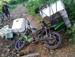 Viral! Pengantar MBG Takbulingta’ di Borongbulo, Jalan Rusak Ganggu Penyaluran