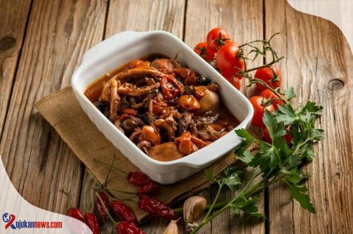 resep masakan cumi saus padang