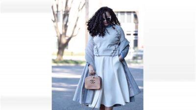 fashion untuk menutupi perut buncit
