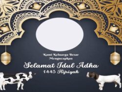 Download Twibbon Idul Adha 2022 Gratis Terbaru