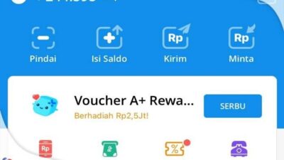 cara tf BCA ke Dana