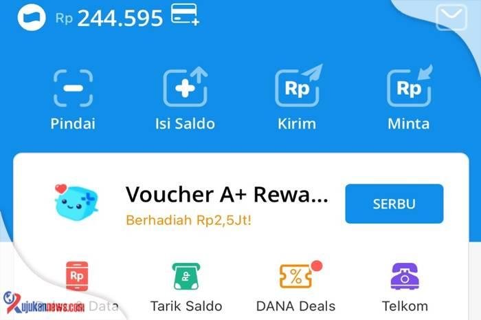 cara tf BCA ke Dana
