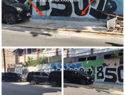 Ironi Bekas Gusuran PKL di Jalan Gunung Salahutu Diduga Beralih Fungsi Jadi Lahan Parkir Cafe, Camat Makassar Bungkam