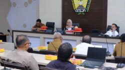Bupati Gowa Sitti Husniah Talenrang memimpin Forum Penataan Ruang Kabupaten Gowa yang membahas perlindungan lahan pertanian, ketahanan pangan, investasi, dan sinkronisasi tata ruang berkelanjutan di Baruga Karaeng Pattingalloang, Kantor Bupati Gowa.
