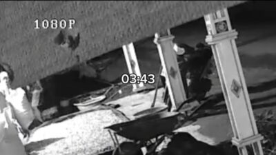 Rekaman CCTV dugaan pencurian kopi di Dusun Lembayya, Desa Rappolemba, Tompobulu, Gowa.